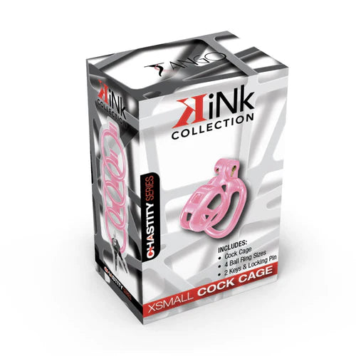 Kink Chastity Cock Cage XS Pink