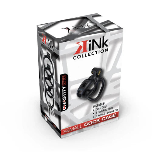 Kink Chastity Cock Cage XS Black