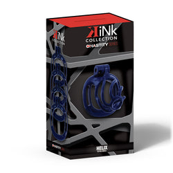 Kink Helix Cock Cage XS Dark Blue