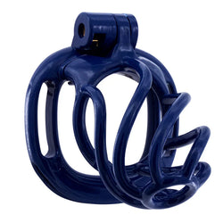 Kink Helix Cock Cage Small Dark Blue