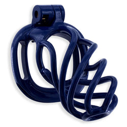 Kink Helix Cock Cage Medium Dark Blue
