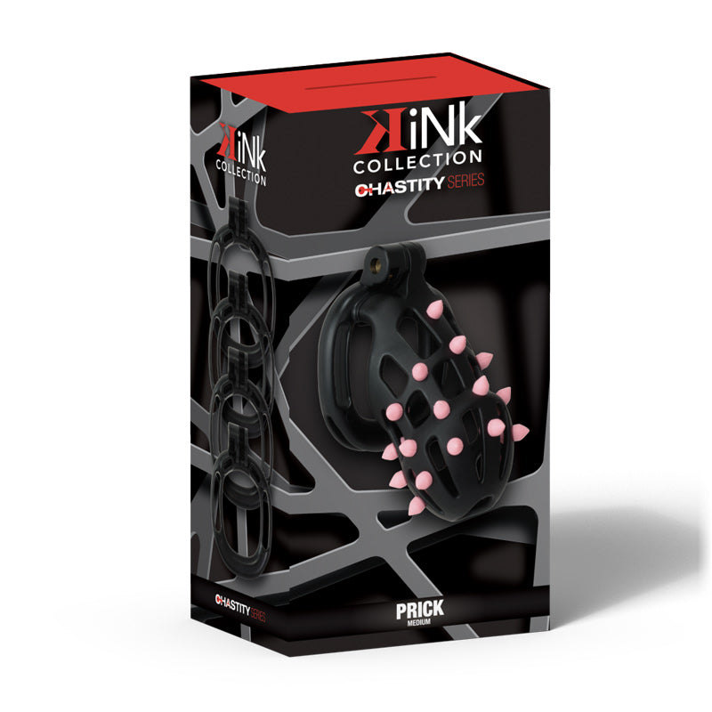 Kink Prick Cock Cage Medium Black