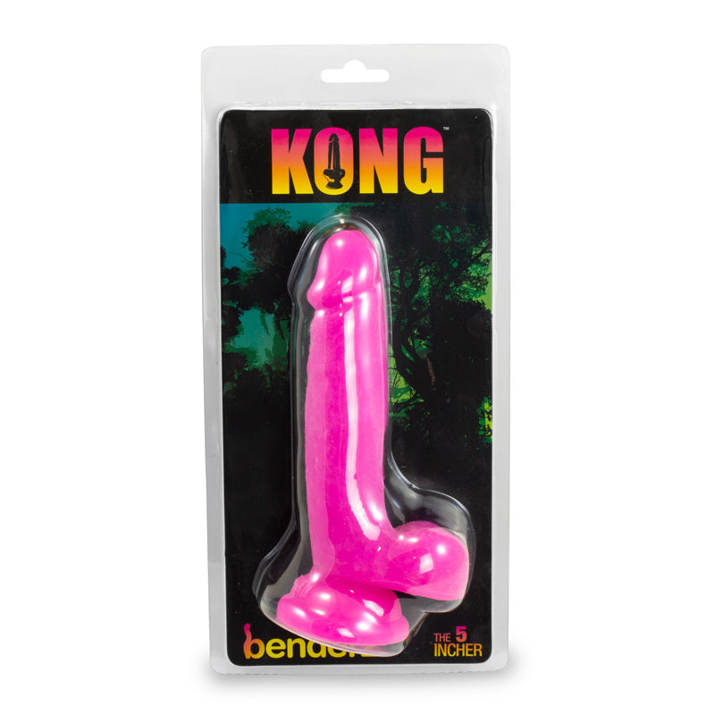 Kong Benderz Dual Density Dong Pink 5"