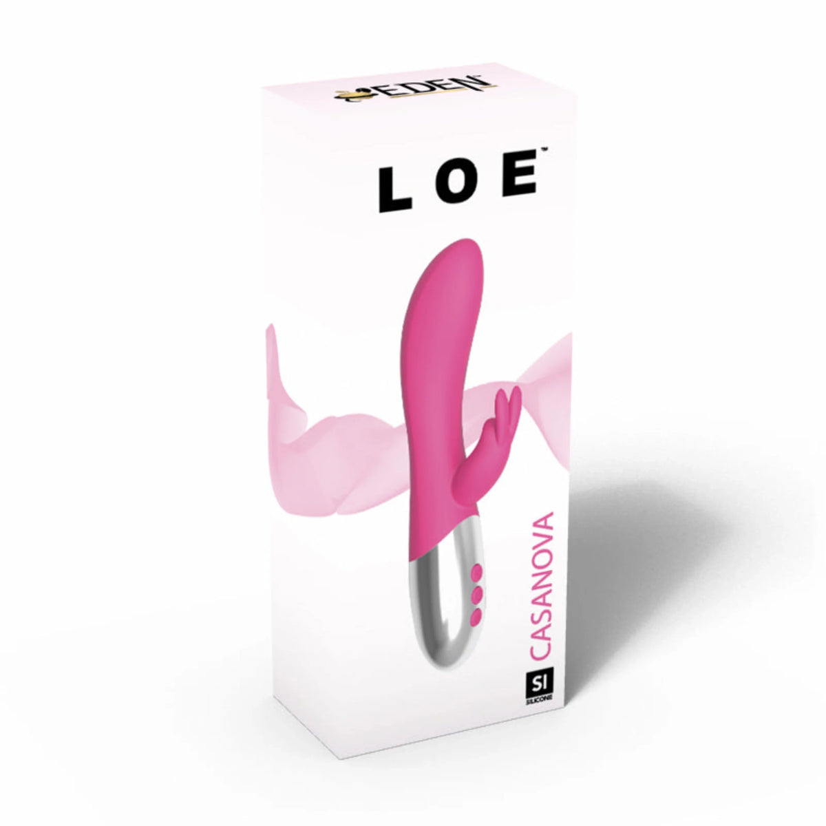 LOE Casanova Moving Rabbit Vibrator Pink