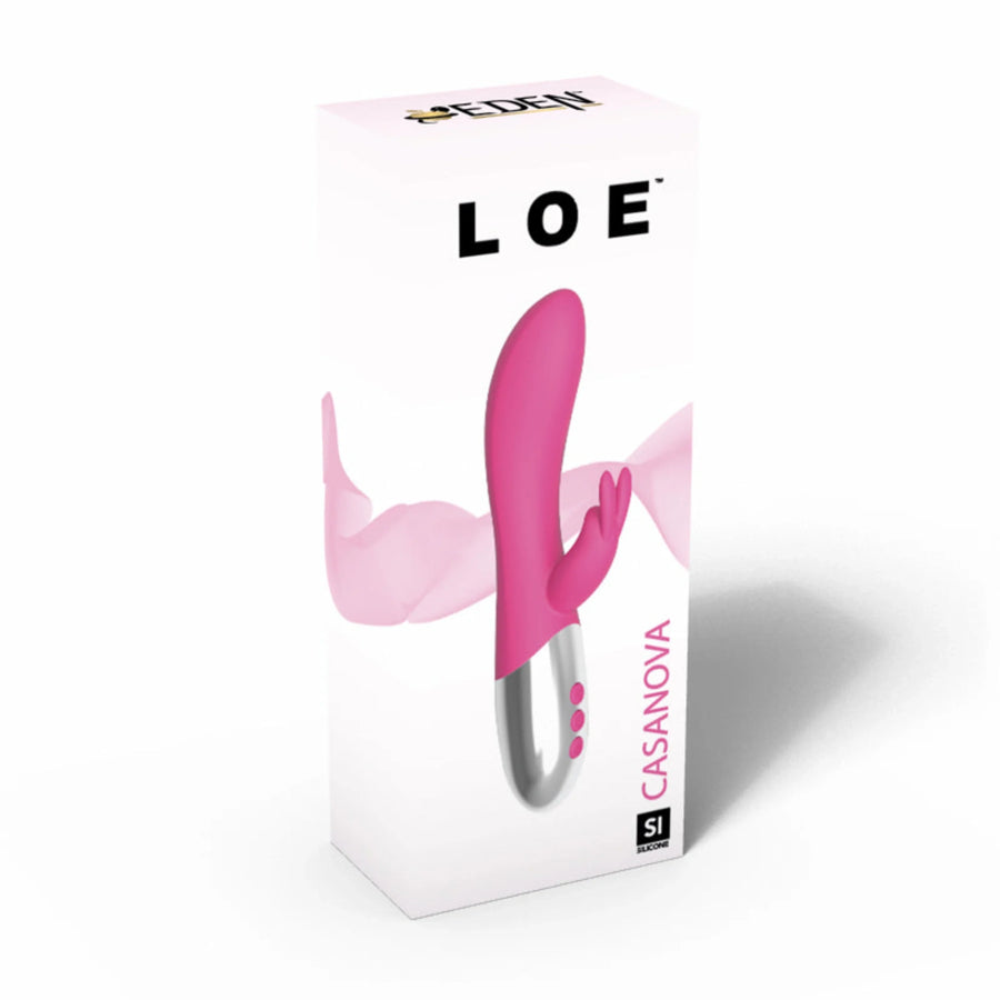 LOE Casanova Moving Rabbit Vibrator Pink