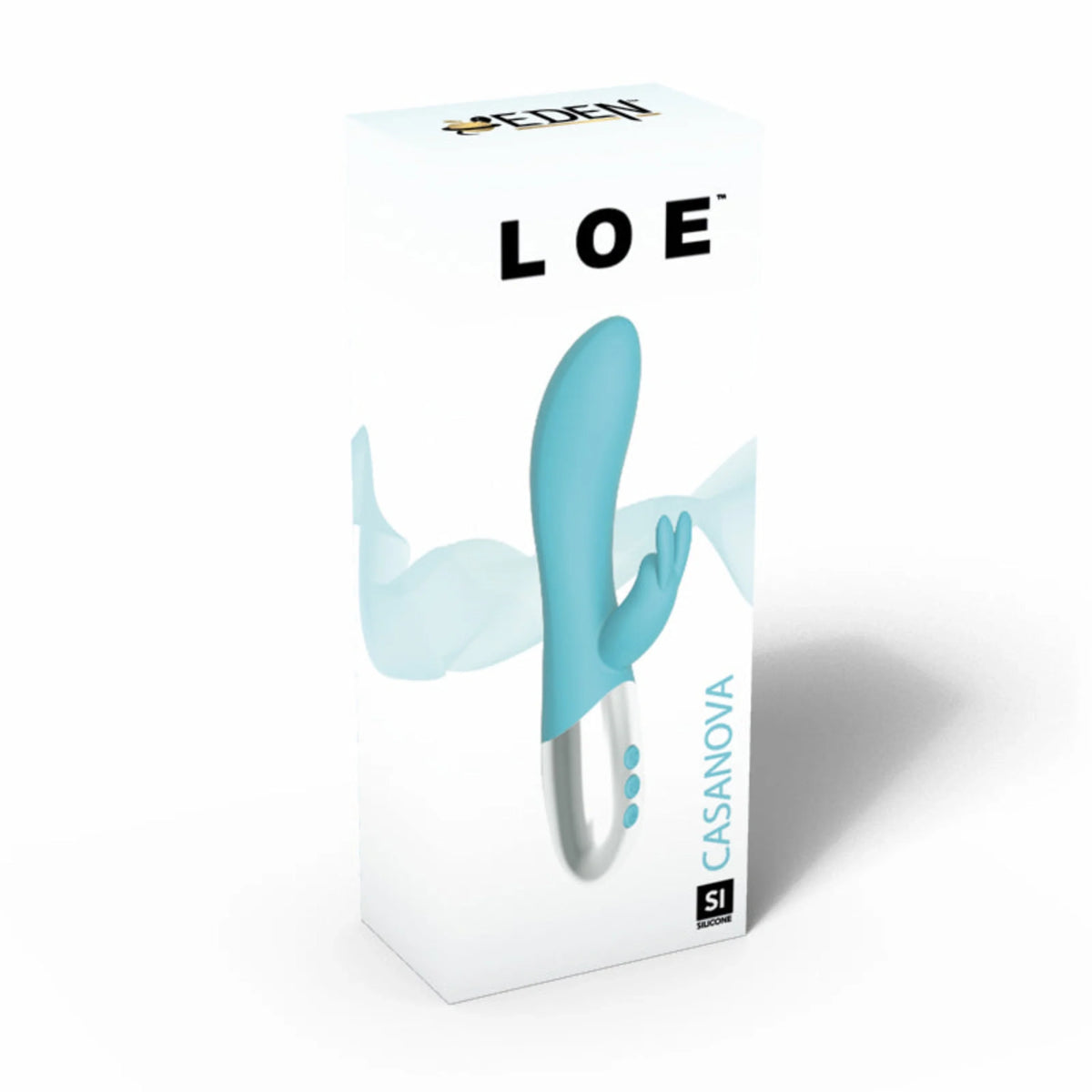 LOE Casanova Moving Rabbit Vibrator Teal