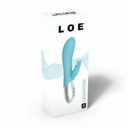 LOE Casanova Moving Rabbit Vibrator Teal