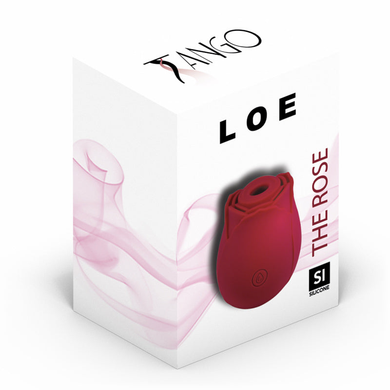 LOE The Rose Suction Stimulator Red