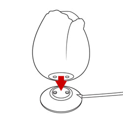 LOE The Rose Suction Stimulator Red