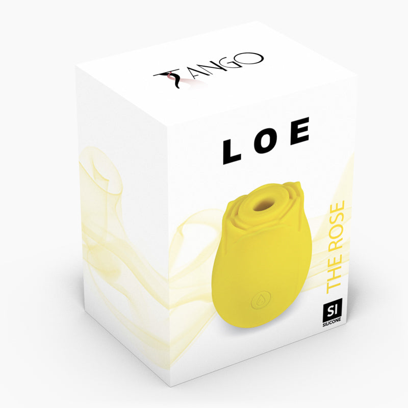 LOE The Rose Suction Stimulator Yellow