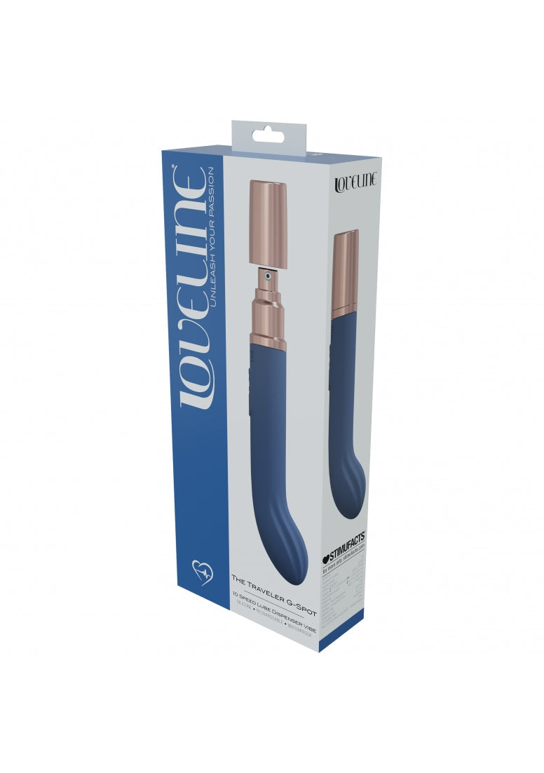 Loveline Traveler G-Spot Vibe Blue