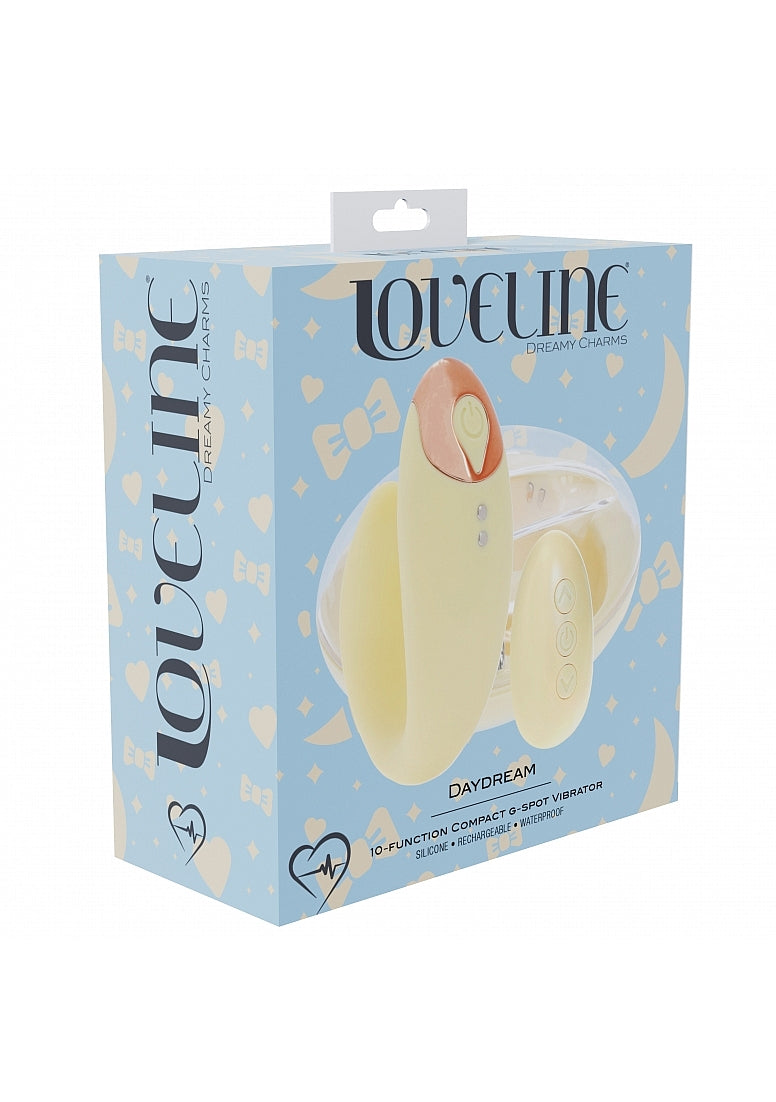 LoveLine - AirTapTech - Daydream - Rechargeable Vibrator- 10 Function - Waterproof - Yellow