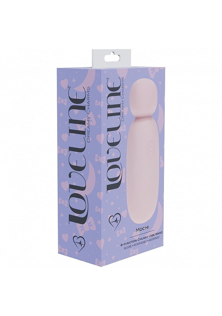 LoveLine - Mochi - Rechargeable Vibrator - 10 Function - Waterproof - Pink