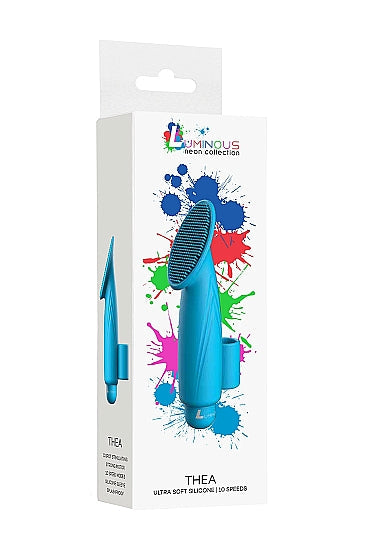 Thea Bullet Vibe Silicone Sleeve Turquoise