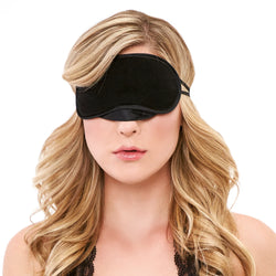 Peek-a-boo Love Mask Black