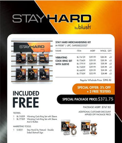 Stay Hard Merchandising Kit