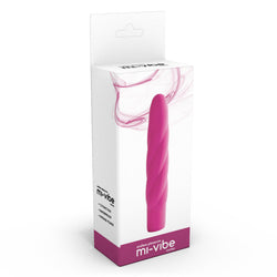Mi-Vibe Vortec Swirl Vibrator Pink 6 inch