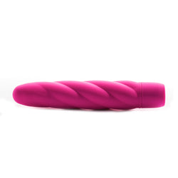 Mi-Vibe Vortec Swirl Vibrator Pink 6 inch