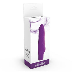 Mi-Vibe Storm Silicone Vibrator Purple 6 inch