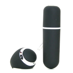 Power Ring Remote Wireless Mini Bullet Black