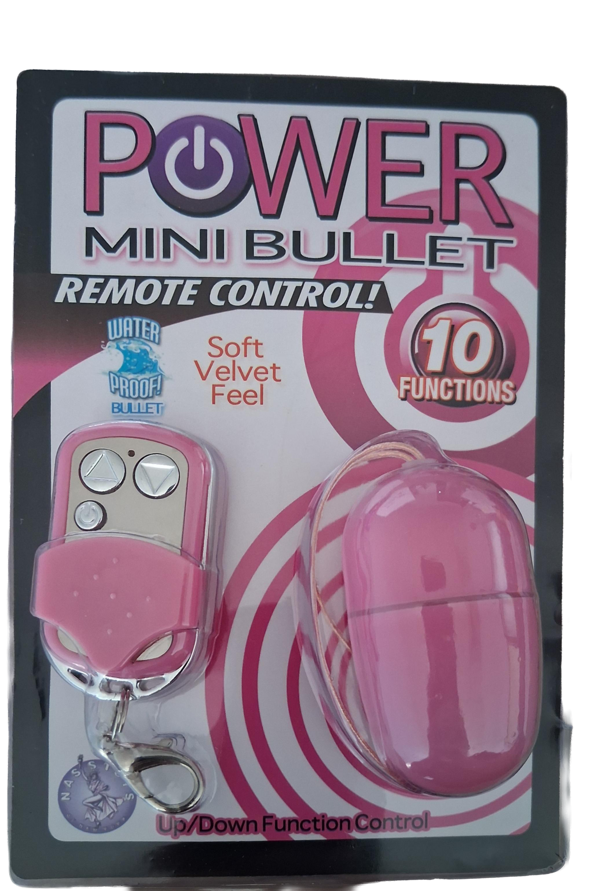 Power Mini Bullet Remote Control - Pink