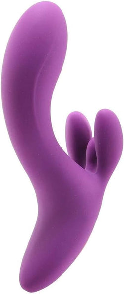 Vibes of NY Triple Tickler Massager Purple