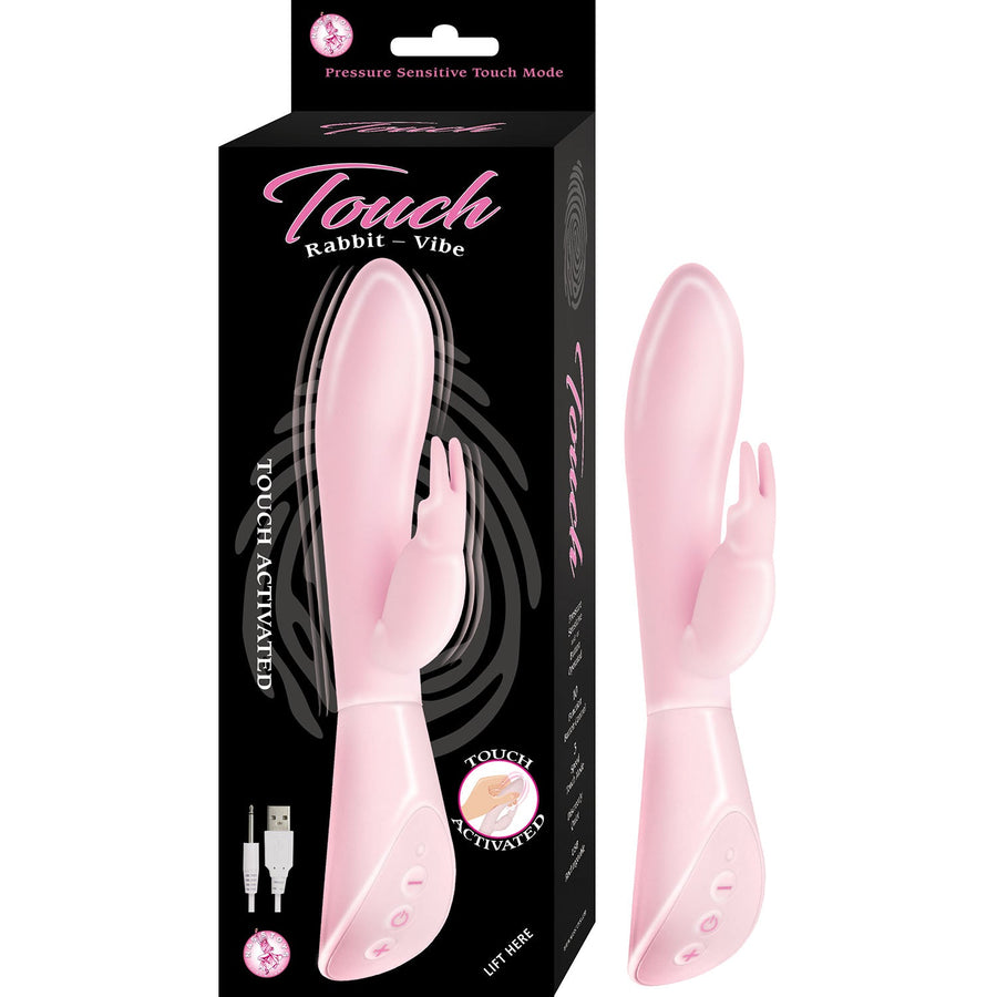 Touch Pressure-Sensitive Rabbit Vibe Pink