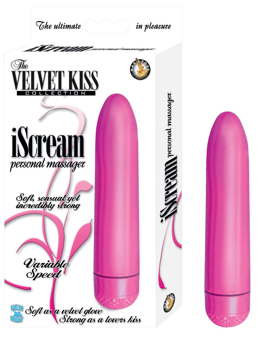 Mini iScream Personal Massager 5 inch Pink