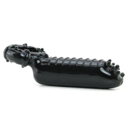Hero Cock Ring Clitoral Massager Black
