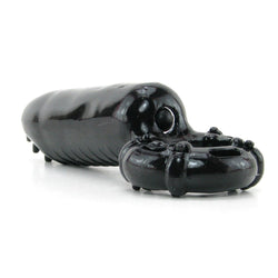 Hero Cock Ring Clitoral Massager Black