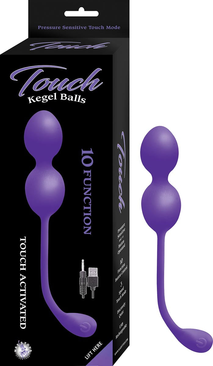 Touch Kegel Rechargeable Balls Purple