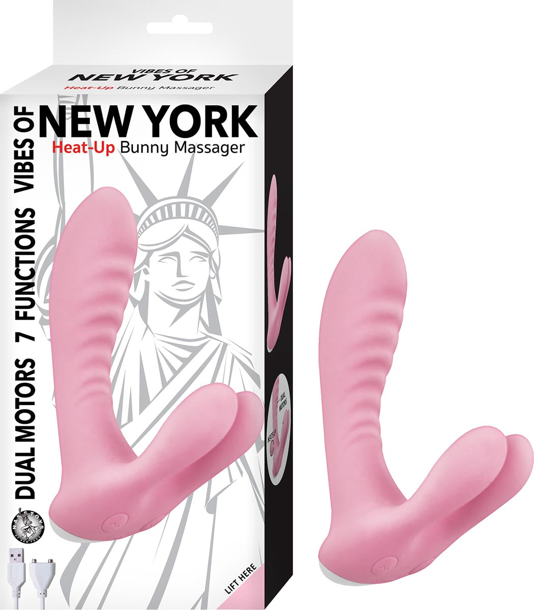 Vibes of New York Heat-Up Bunny Pink