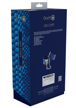 Ouch! Florence Collection Leg Cuffs Blue
