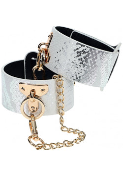 Ouch! Florence Collection Leg Cuffs White