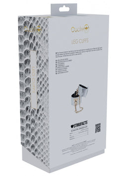 Ouch! Florence Collection Leg Cuffs White
