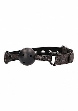 Ouch! Elegant Ball Gag Titanium Grey