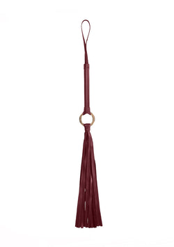 Ouch! Halo Flogger Burgundy