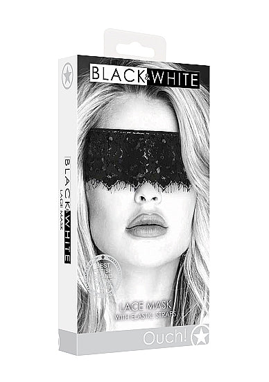 Ouch Lace Eye Mask with Elastic Straps