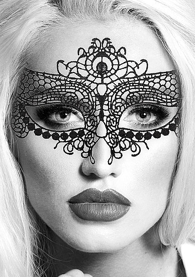 Ouch! Lace Eye Mask Queen