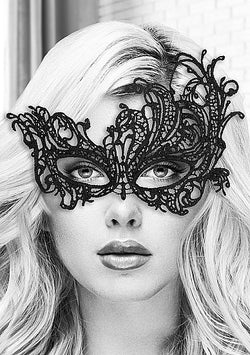 Ouch! Lace Eye Mask Royal