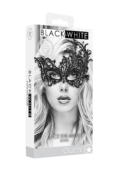 Ouch! Lace Eye Mask Royal