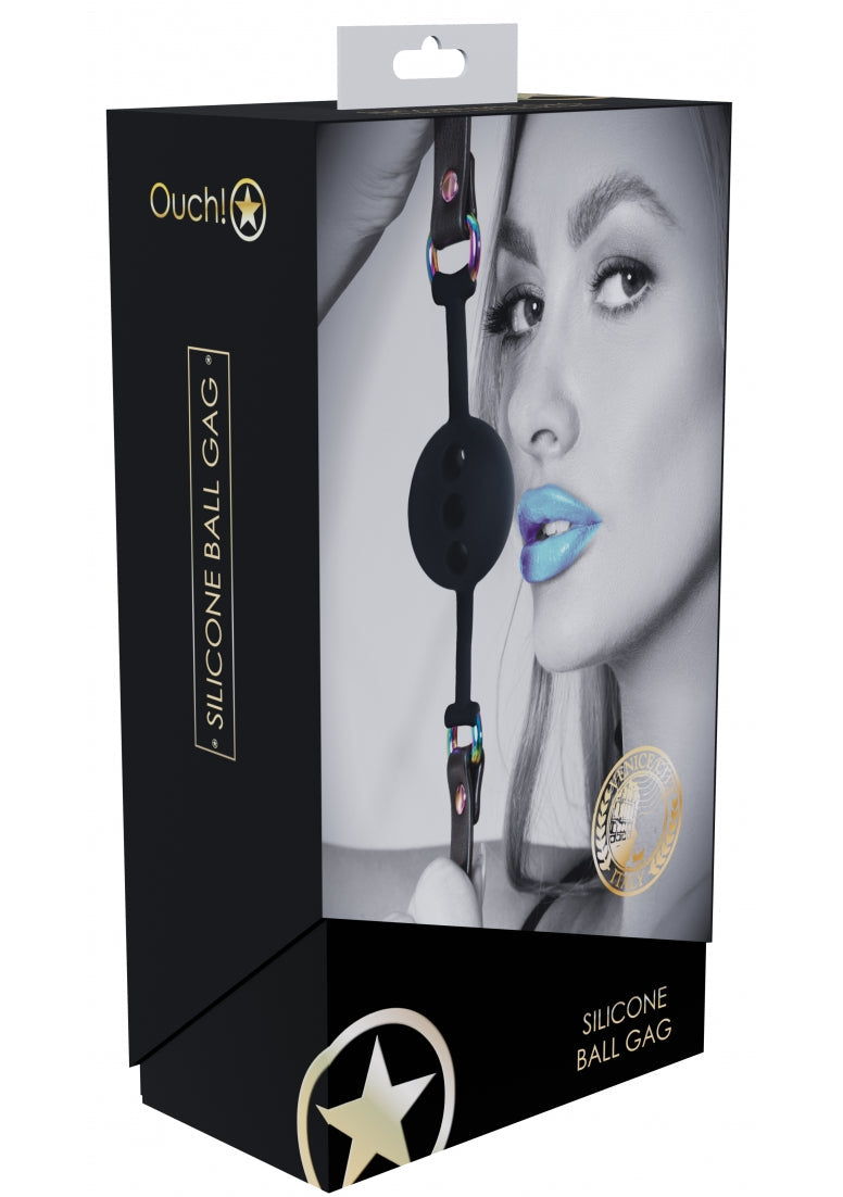 Ouch! Venice Collection Silicone Ball Gag