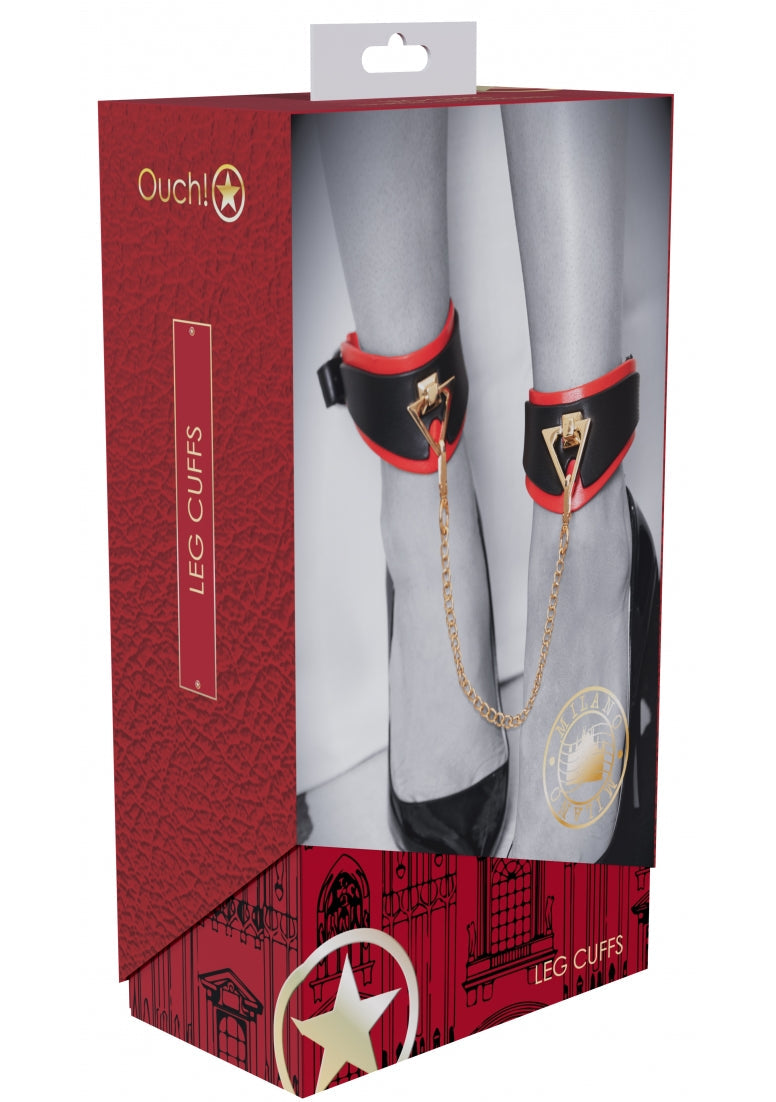 Ouch! Milan Collection Leg Cuffs