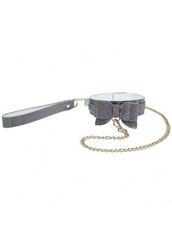 Ouch! Paris Collection Collar Leash Black