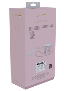 Ouch! Paris Collection Collar Leash Pink