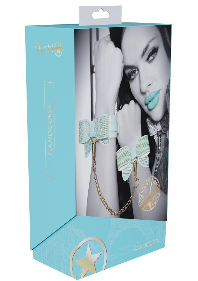 Ouch! Paris Collection Handcuffs Blue