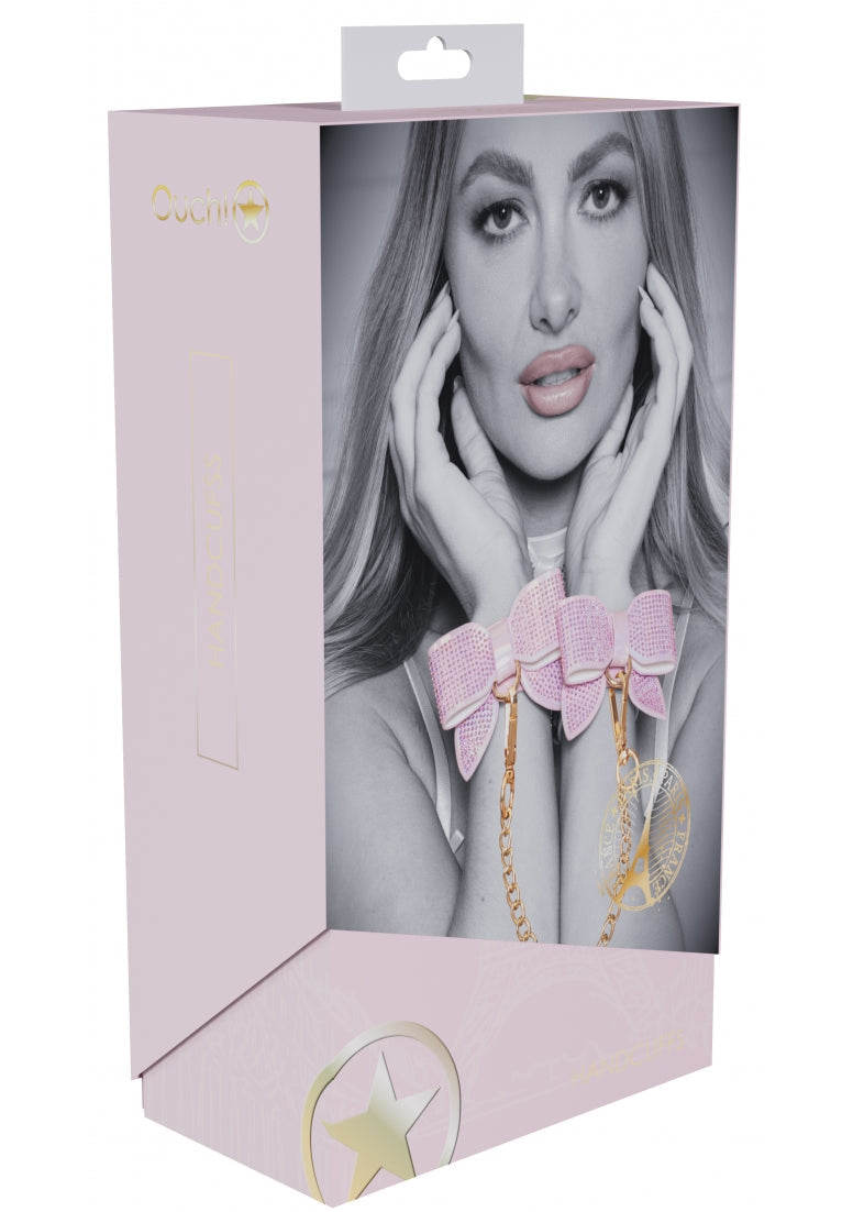 Ouch! Paris Collection Handcuffs Pink