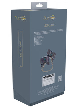 Ouch! Paris Collection Leg Cuffs Black