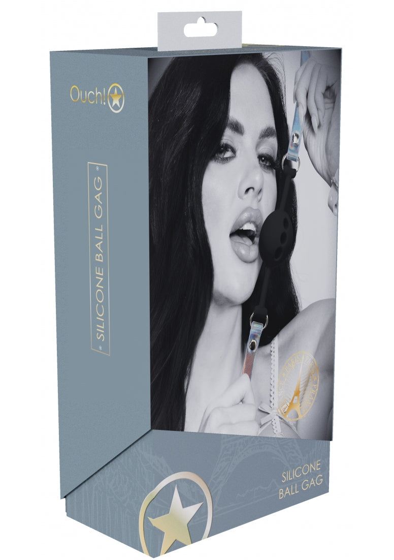 Ouch! Paris Collection Ball Gag Black