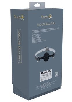 Ouch! Paris Collection Ball Gag Black